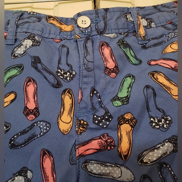 G.H. BASS & COMPANY Shoe Print Retro Shorts 4 - Picture 3 of 6